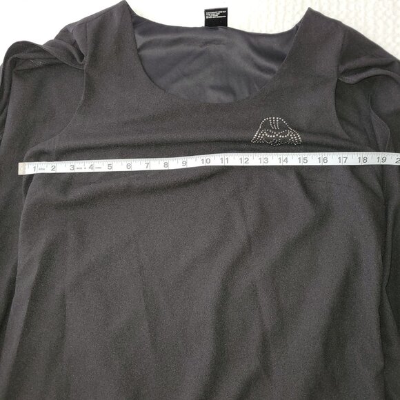 Her Universe Star Wars Studded Darth Vader Black Sleeveless Dress Cape Large - Picture 7 of 10